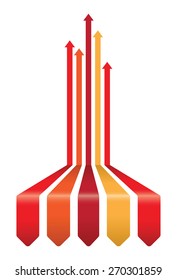 abstract arrow background