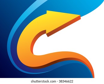 abstract arrow background
