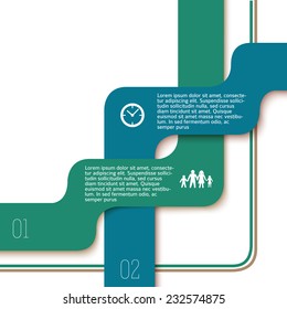 Abstract arrow background house concepts with icons infographics. Vector illustration use for business workflow layout, web design, banner template, page magazine, advertising brochure design elements