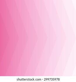 Abstract arrow background with pink color tone, vector illustration
