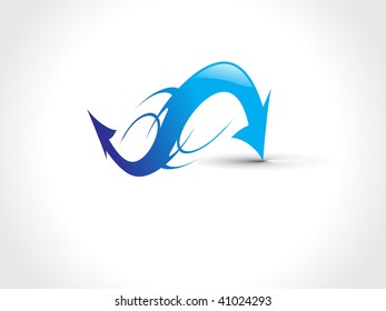abstract arrow background with place for your text, vector illustration