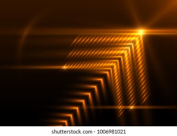 Abstract arrow background. Vector illustration