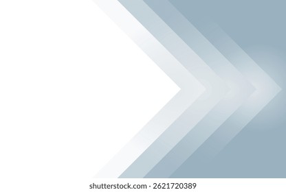 Abstract Arrow Background Vector – Transparent Directional Chevron Design with Gradient Layers, Perfect for Business, Presentation, Technology, Progress, or Motion Concepts