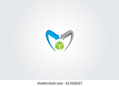 Abstract Arrow Business Logo