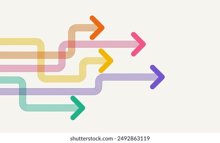 Abstract arrow direction. Business investment to success. financial data graph strategy. Technology background. High speed.