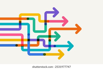 Dirección de flecha Abstractas. Inversión empresarial al éxito. estrategia de gráficos de datos financieros. Tecnología de fondo. Alta velocidad.