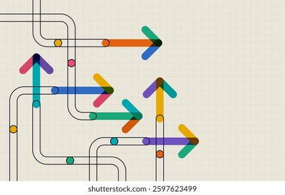 Abstract arrow direction. Business investment to success. financial data graph strategy. Technology background. High speed.