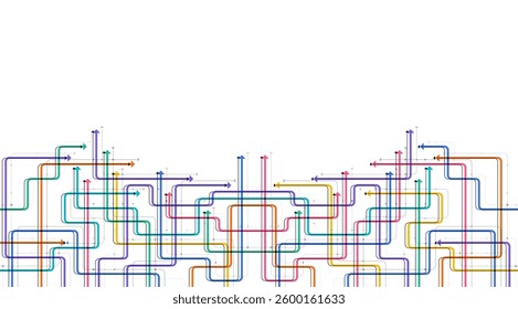 Abstract arrow direction. Business investment to success. financial data graph strategy. Technology background. High speed.