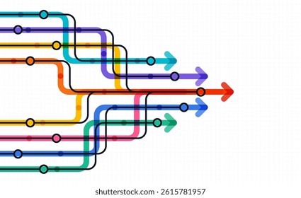 Abstract arrow direction. Business investment to success. financial data graph strategy. Technology background. High speed.