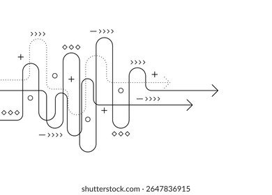 Abstract arrow direction. Business investment to success. financial data graph strategy. Technology background. High speed.