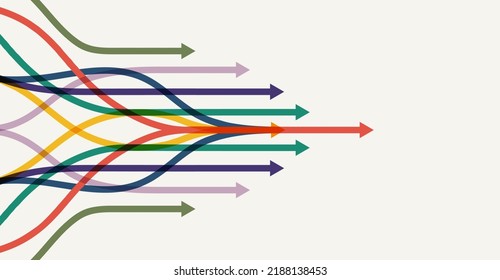 Abstract arrow direction. Technology background