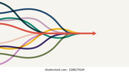 Abstract arrow direction. Technology background