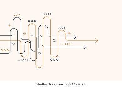 Abstract arrow direction. Technology background. High speed. Hi-tech