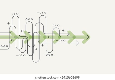 Abstract arrow direction. Technology background. High speed. Hi-tech