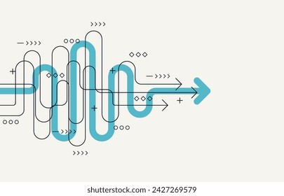 Abstract arrow direction. Technology background. High speed. Hi-tech