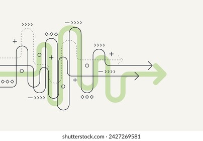 Abstract arrow direction. Technology background. High speed. Hi-tech