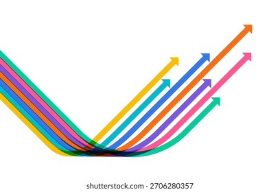 Dirección de flecha Abstractas. Tecnología de fondo. Alta velocidad. Alta tecnología