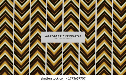 Abstrakter Pfeil und geometrischer High-Tech-Hintergrund. Abstrakte futuristische Kunsthintergründe. Vektorgrafik.