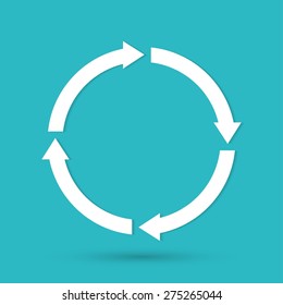 Abstract arrow icon