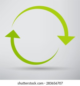 Abstract arrow icon