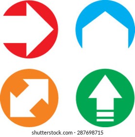 Abstract Arrow Icon