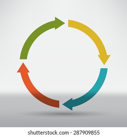 Abstract arrow icon