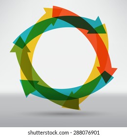 Abstract arrow icon