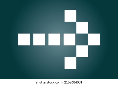 Abstract arrow icon design and symbol art