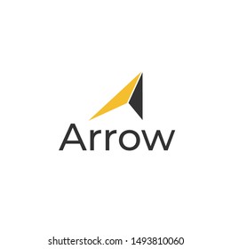 Abstract arrow icon, logo design template. corporate, identity, company, brand, branding, logotype.