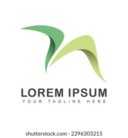 Abstract arrow icon logo design template. Vector illustration