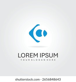 Diseño abstracto del logotipo del icono de la flecha