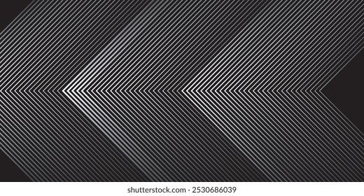Abstract arrow line background design. Modern line arrow background.