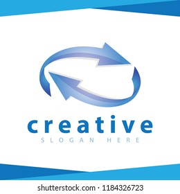 abstract Arrow Logo