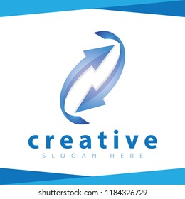 abstract Arrow Logo