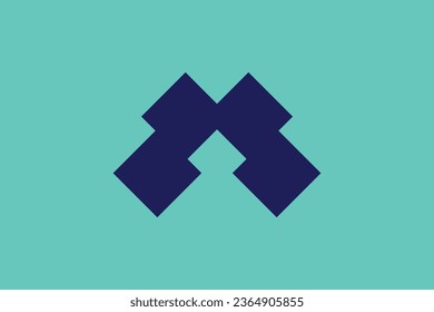 Plantilla de diseño del logotipo de flecha abstracta