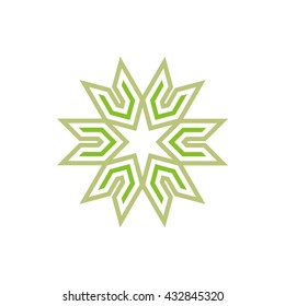 Abstract Arrow for logo stock graphic icon design template with business