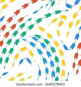 Abstract arrow pattern background suitable for home decore and wallpaper purpose

