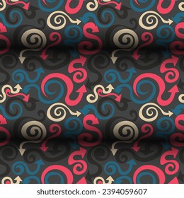 abstract arrow pattern in vector suitable for design, background, wrapping paper, fabric, wallpaper, etc.