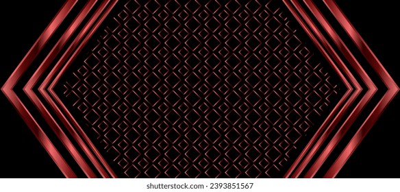 Abstract Arrow Red Copper Squares Seamless background Wallpaper