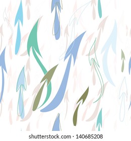 Abstract arrow seamless pattern background