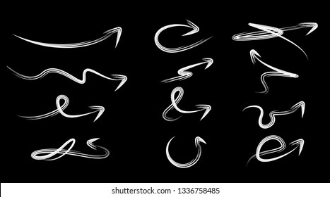 Abstract Arrow Set element vector design.