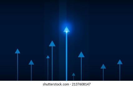 Abstract arrow  speed Light out technology background Hitech communication concept innovation background,  vector design