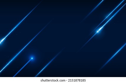 Velocidad de la flecha abstracta Borrador de luz fondo de tecnología Hitech concepto de comunicación fondo de innovación, diseño vectorial