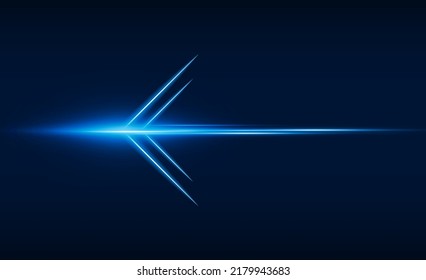 Abstract arrow speed Light out technology background Hitech communication concept innovation background,  vector design