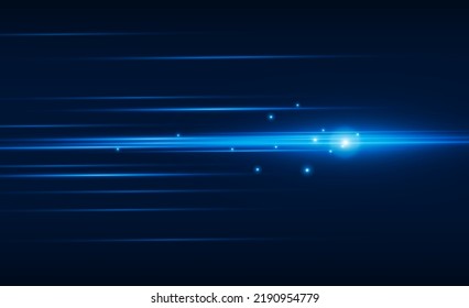Velocidad de la flecha abstracta Borrador de luz fondo tecnológico Hitech concepto de comunicación nuevo año, diseño vectorial
