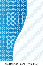 abstract arrows background, eps vector illustration