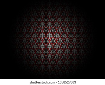 Abstract arrows carbon pattern vector illustration shadow