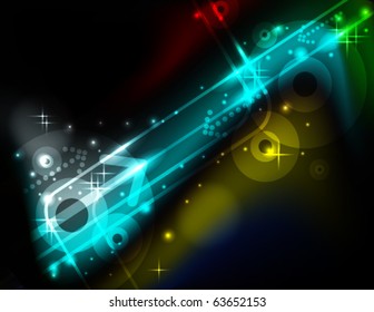 Abstract arrows glowing background.