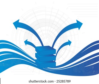 Abstract Arrows Illustration