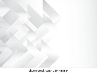 Abstract Arrows Shapes Clean Background